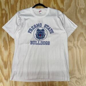 Vintage 1990s fresno state bulldogs university t-shirt
